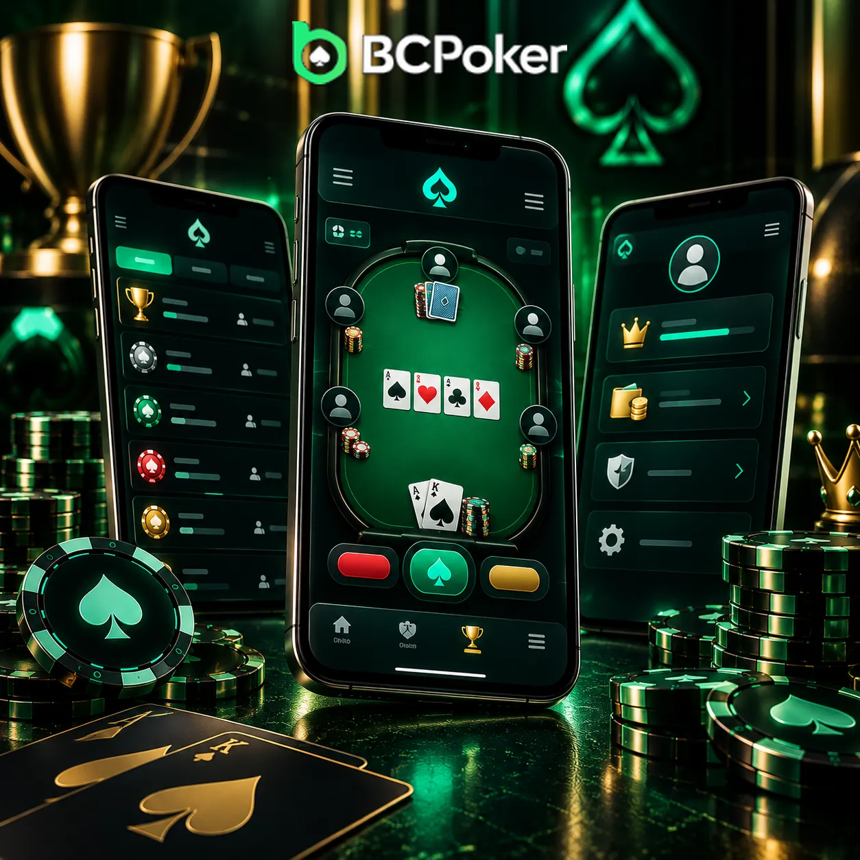 BCPoker mobile app lobby banner