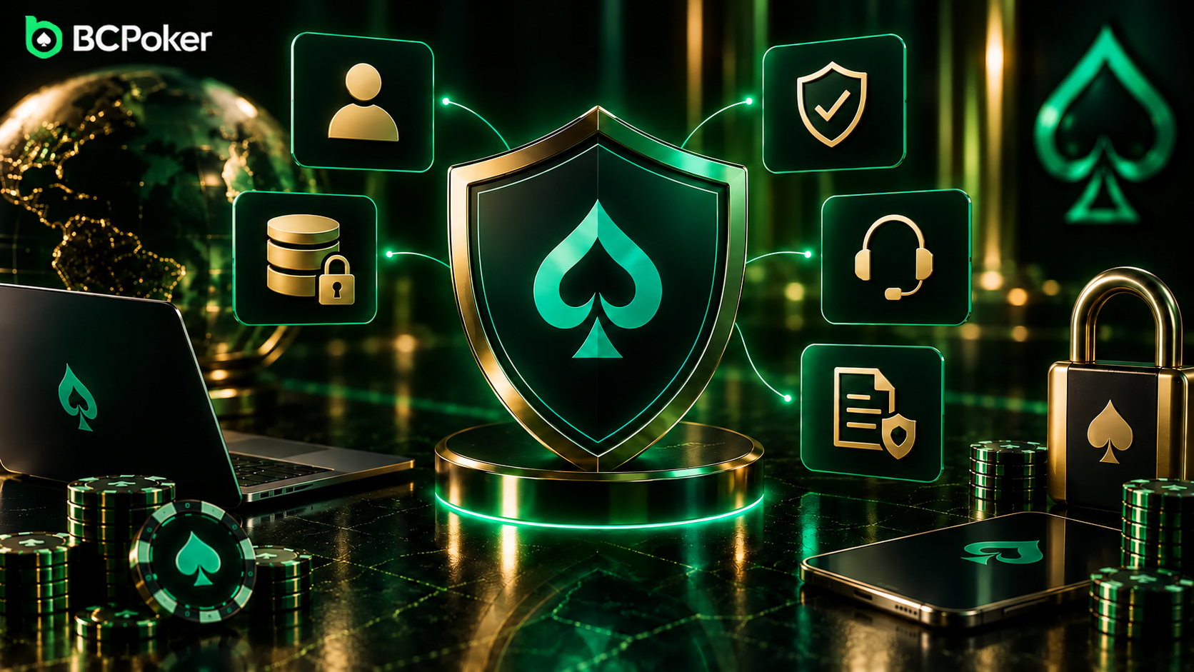 BCPoker personal data usage purpose